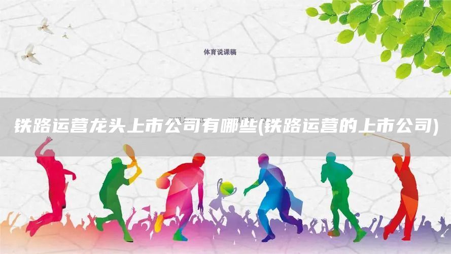 鐵路運(yùn)營龍頭上市公司有哪些(鐵路運(yùn)營的上市公司)(圖1)